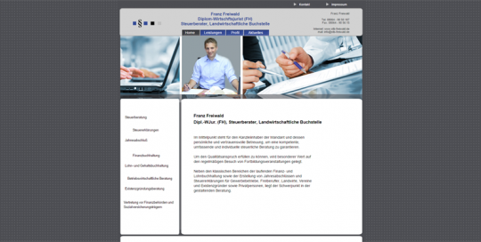 Webdesign von blic-voraus