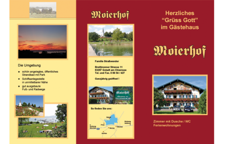 Flyergestaltung blic-voraus.de